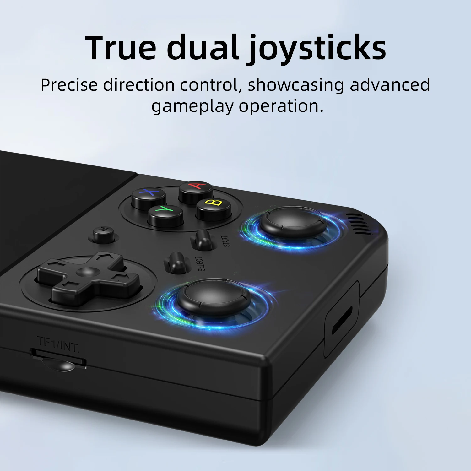ANBERNIC RG35XX PRO Vertical Retro Gaming Console 3.5" IPS OCA Screen Linux 64-bit True Dual Joysticks Vibration Motor RixelHK photo 4