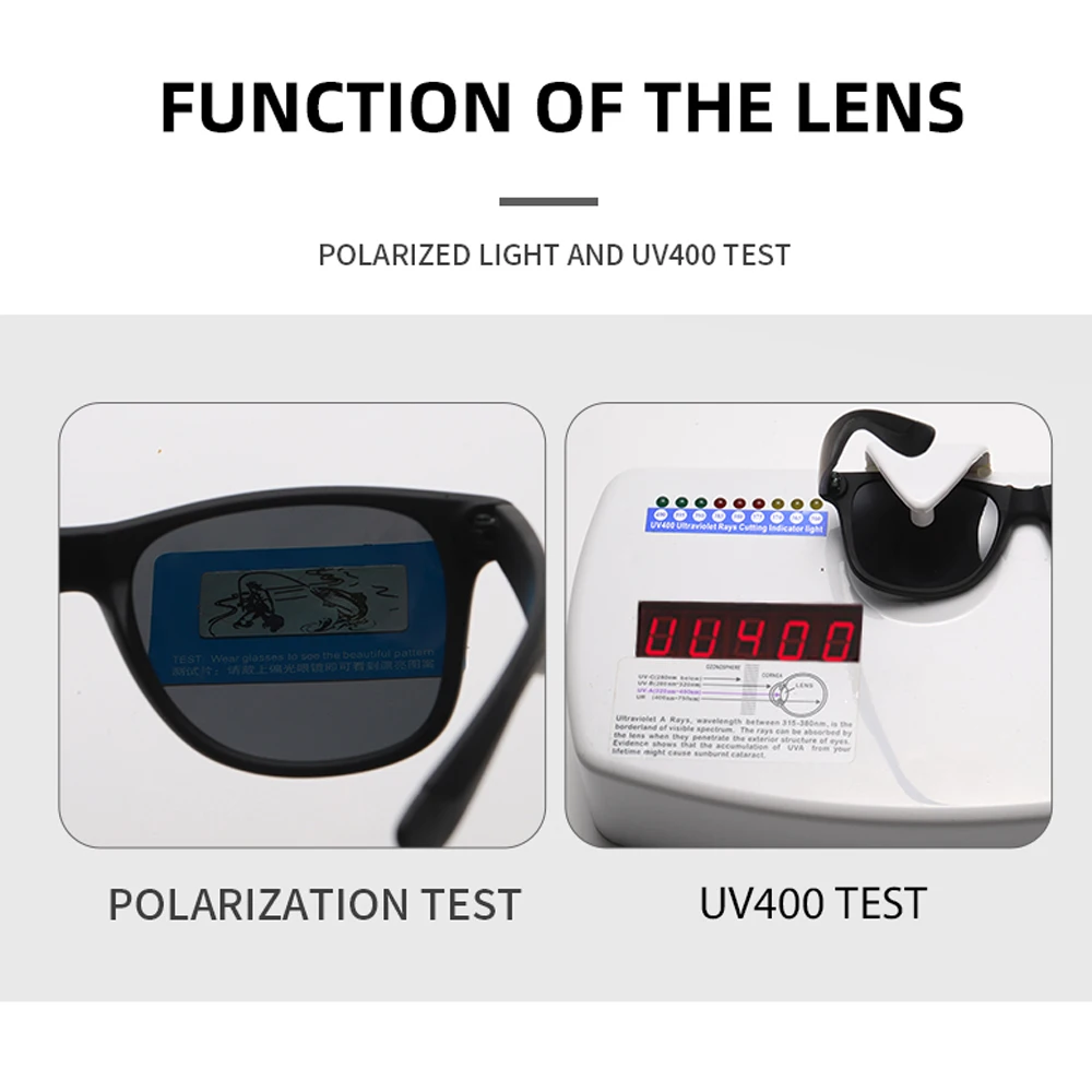 Polarized Glasses Fishing Sunglasses Men Driving Shades Male Eyeglasses Women UV400 Eyewear Hiking Classic Sun Glasses photo 2