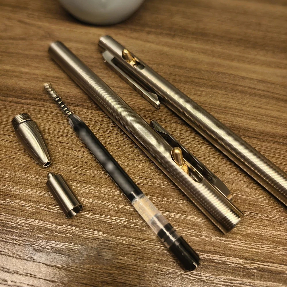 EDC Titanium Alloy Pen With Collection Writing Multi-functional Portable Outdoor EDC Tools photo 5