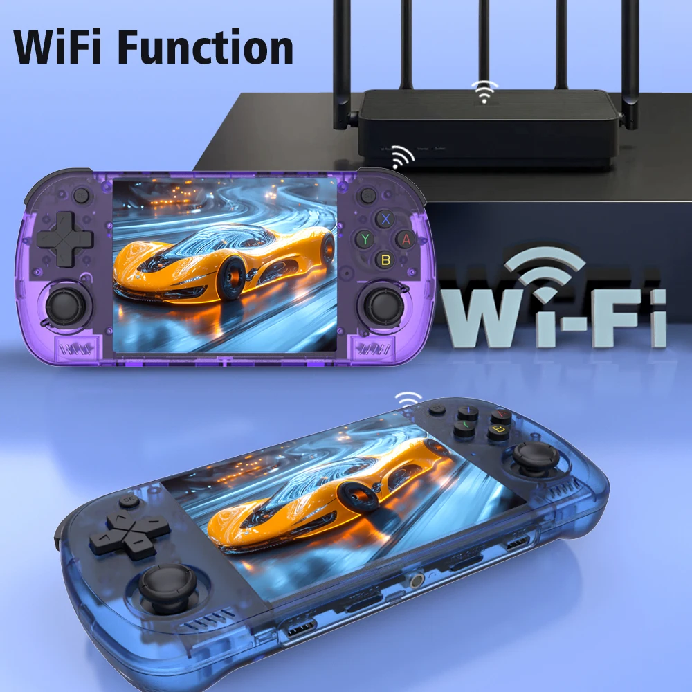 BOYHOM R36H PRO Retro Handheld Video Game Console Linux System 4.2 Inch IPS Screen R36HPROMAX Portable Pocket Video Player 64GB photo 5