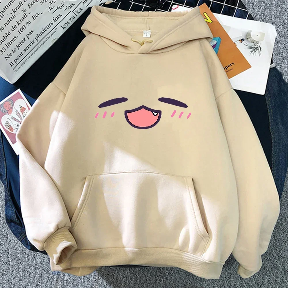 Tako Takodachi Face Hoodie Anime Hololive Hoodies Winter Women Spring/Autumn Tops Unisex Sweatshirt Vintage Harajuku Sudaderas photo 1