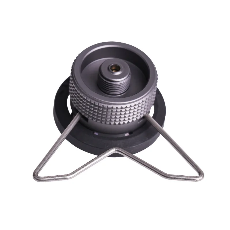 Outdoor Portable Gas Tank Converter Camping Butane Adapter With Bracket  For Picnic Hiking Camping Equipment photo 1