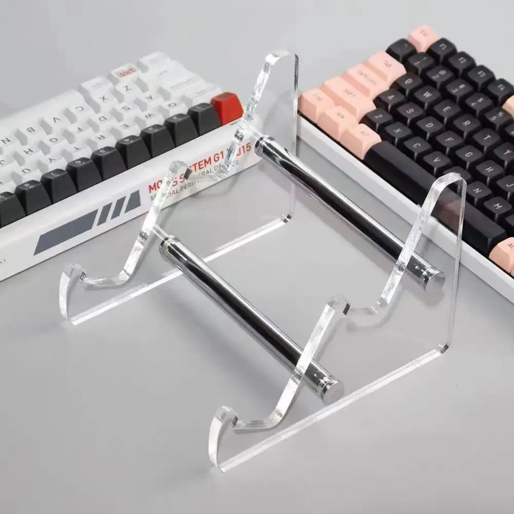 Keyboard Display Stand Transparent Acrylic Keyboard Stand for Computer Mechanical Keyboard Holder Layer Rack Keyboard Tray photo 1