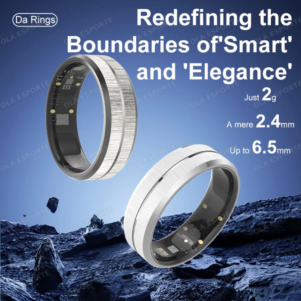 Smart Ring Heart Rate Blood Oxygen Real Time Health Monitoring 128 Exercise Modes Remote Control Smart Ring For Men Women R12 photo 3