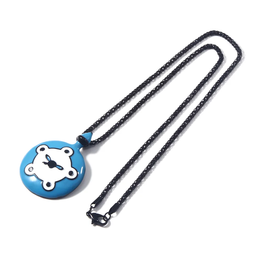 Cute cartoon girl jewelry necklace ring bracelet badge cosplay props gift photo 2