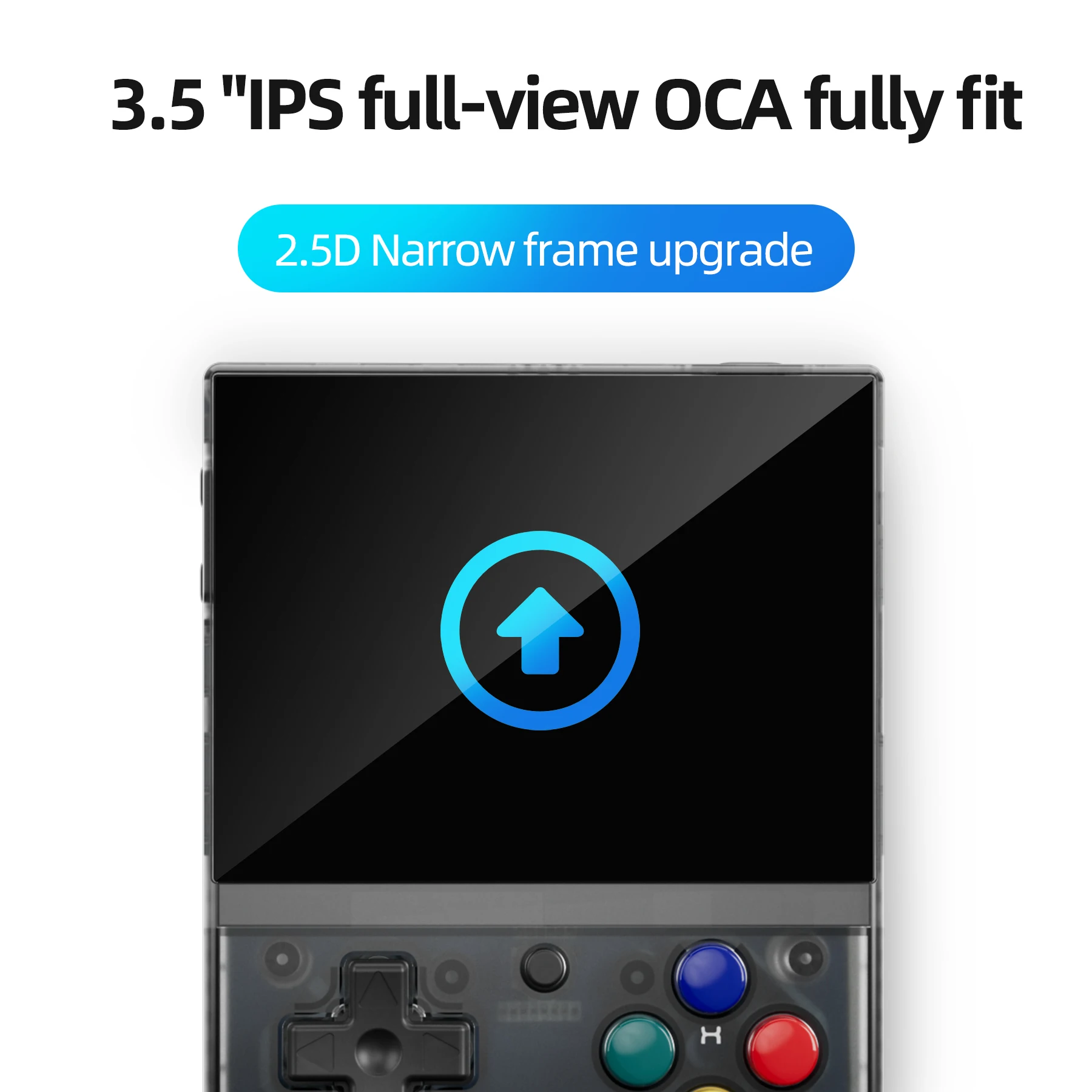 MIYOO Mini Plus Retro Pocket Emulator 3.5" OCA IPS Screen Handheld Console  3000mAh Multi Emulator Video Player for Miyoo35 photo 3