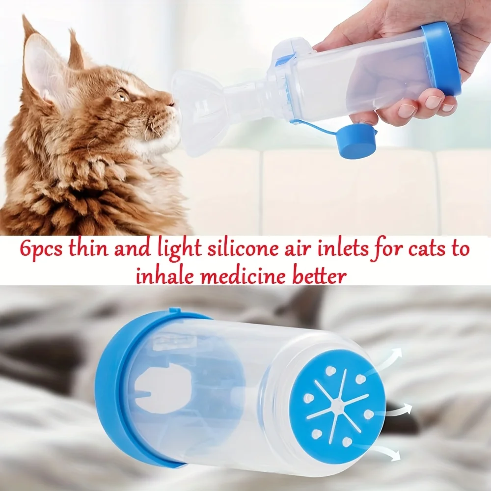 Adjustable Pet Nebulizer Mask, Large-Capacity Aerosol Spacer, Respiratory Care for Pets photo 6