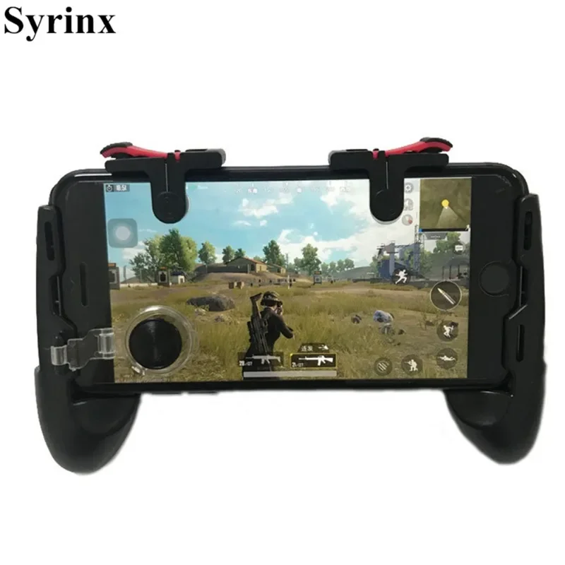 For Phone L1R1 Grip with Joystick / Trigger L1r1 Fire Buttons for IPhone 8 Android IOS Mobile Gamepad for Pubg Controller Holder photo 1