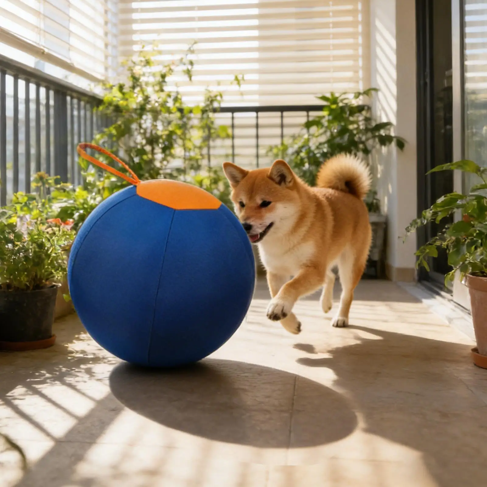 Large Dog Ball Interactive Moving Toys Pet Supplies Herding Ball for Dogs Breed for Puppy Small Medium Large Breed Keep Busy photo 1
