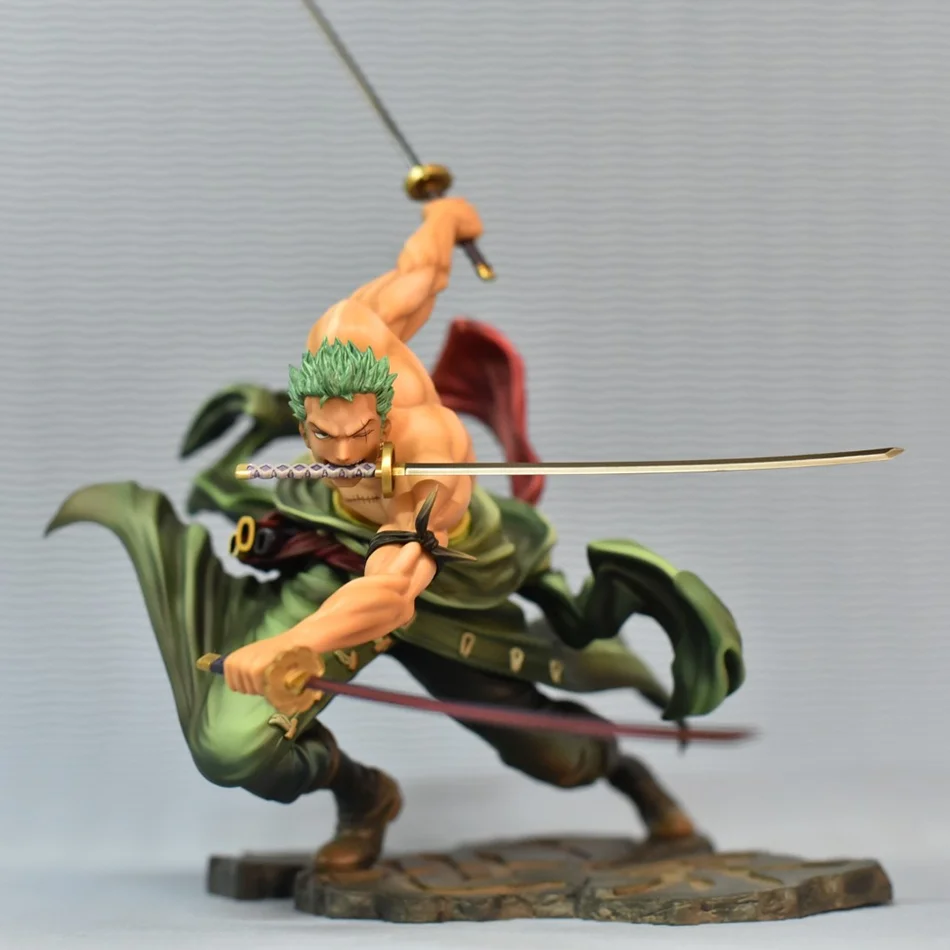 New 20cm One Piece Anime Figure GK Roronoa Zoro PVC Action Figure Collection Model Doll Toy Gift Decoration photo 4