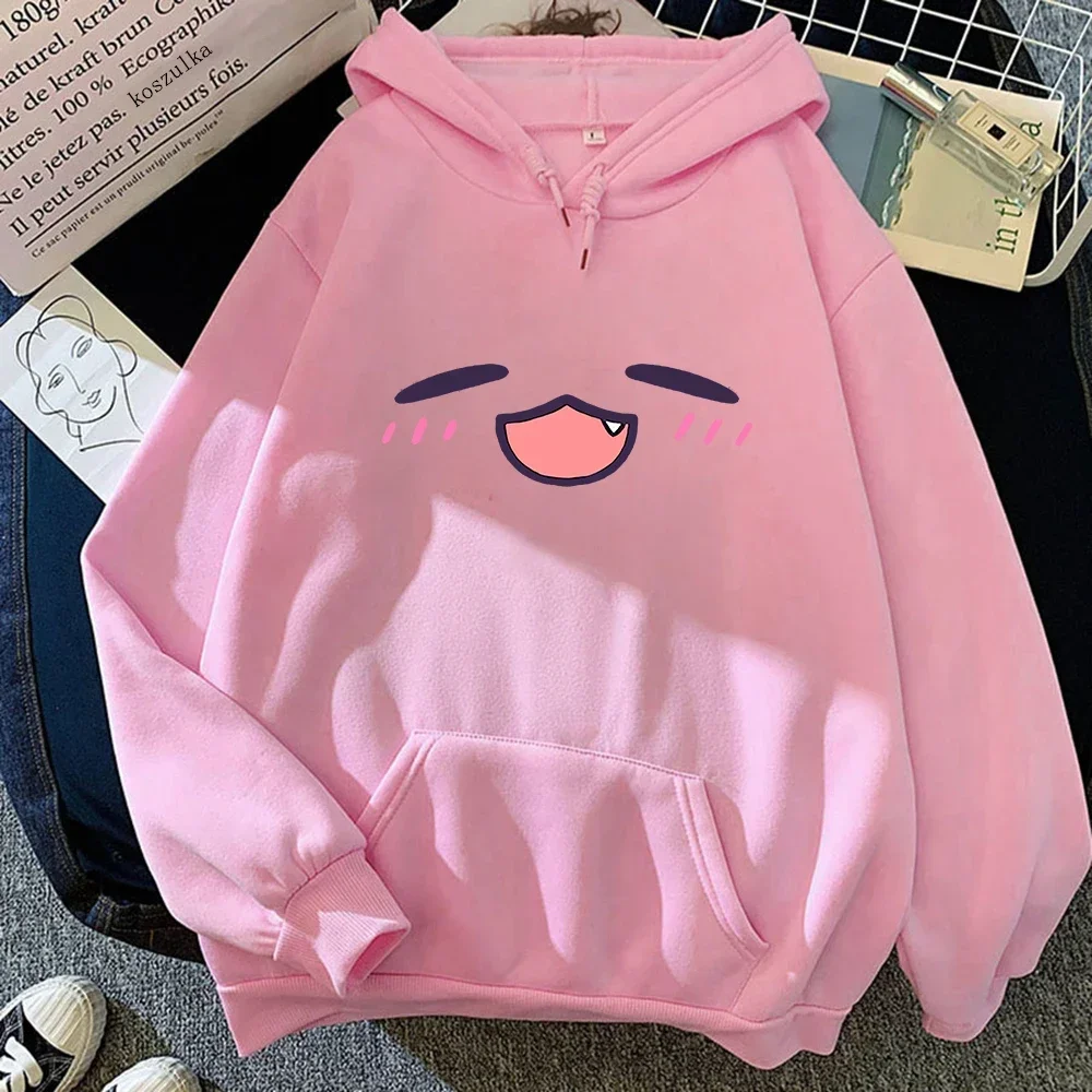 Tako Takodachi Face Hoodie Anime Hololive Hoodies Winter Women Spring/Autumn Tops Unisex Sweatshirt Vintage Harajuku Sudaderas photo 2