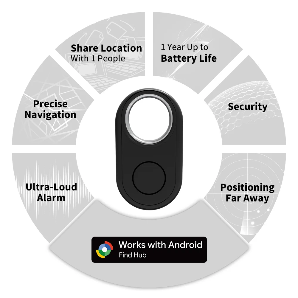 Long Distance Tracker for Samsung Device via Android Google Find Hub App Locator Finder Far Away Positioning Anti-lost Smart Tag photo 4