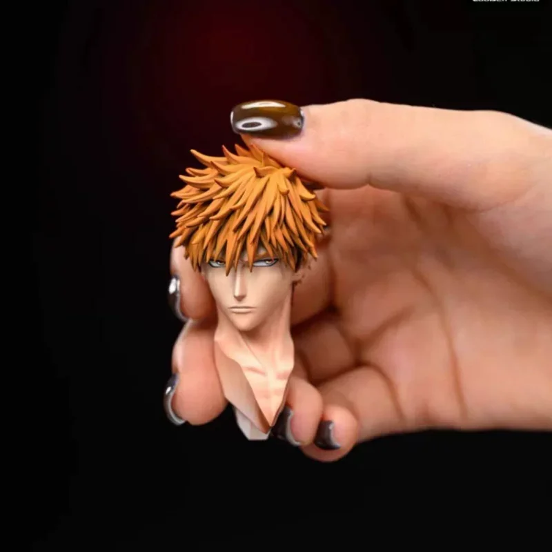 35cm Bleach Dual Blades Ichigo Kurosaki Figure Thousand-Year Blood War Anime Statue Desktop Ornament Collect Model Toy Boys Gift photo 4