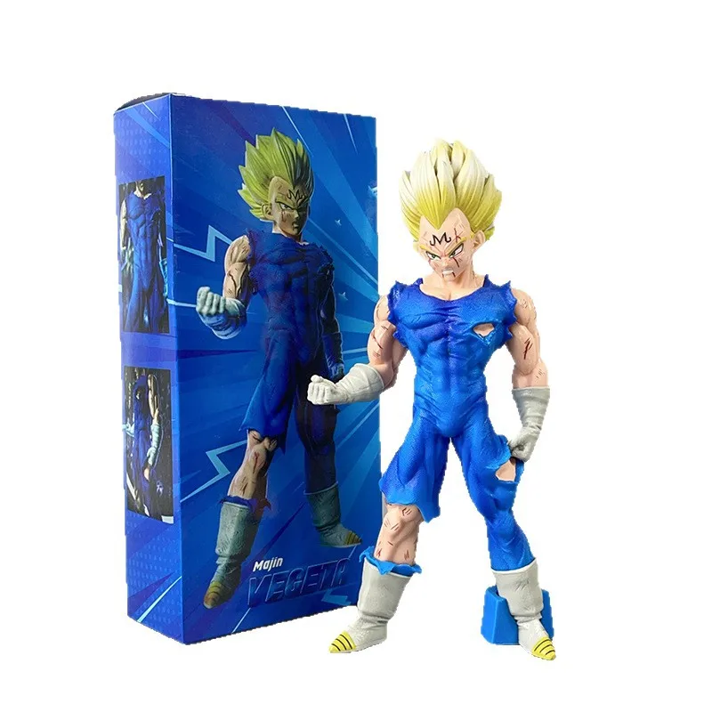 Anime Dragon Ball Figure Goku Vegeta Figures Action Battle Damage Statue Anime Figurine Pvc Model Doll Collection Toy Gifts photo 1