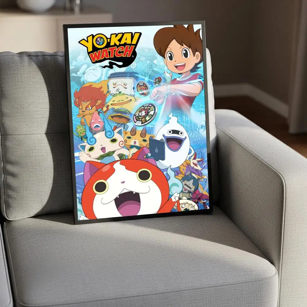 Classic Anime Y-Yo Kai Watch Painting Calligraphy Modern Canvas Poster Wall Art Aesthetic Bedroom Decor for Cafe Home Gift photo 4