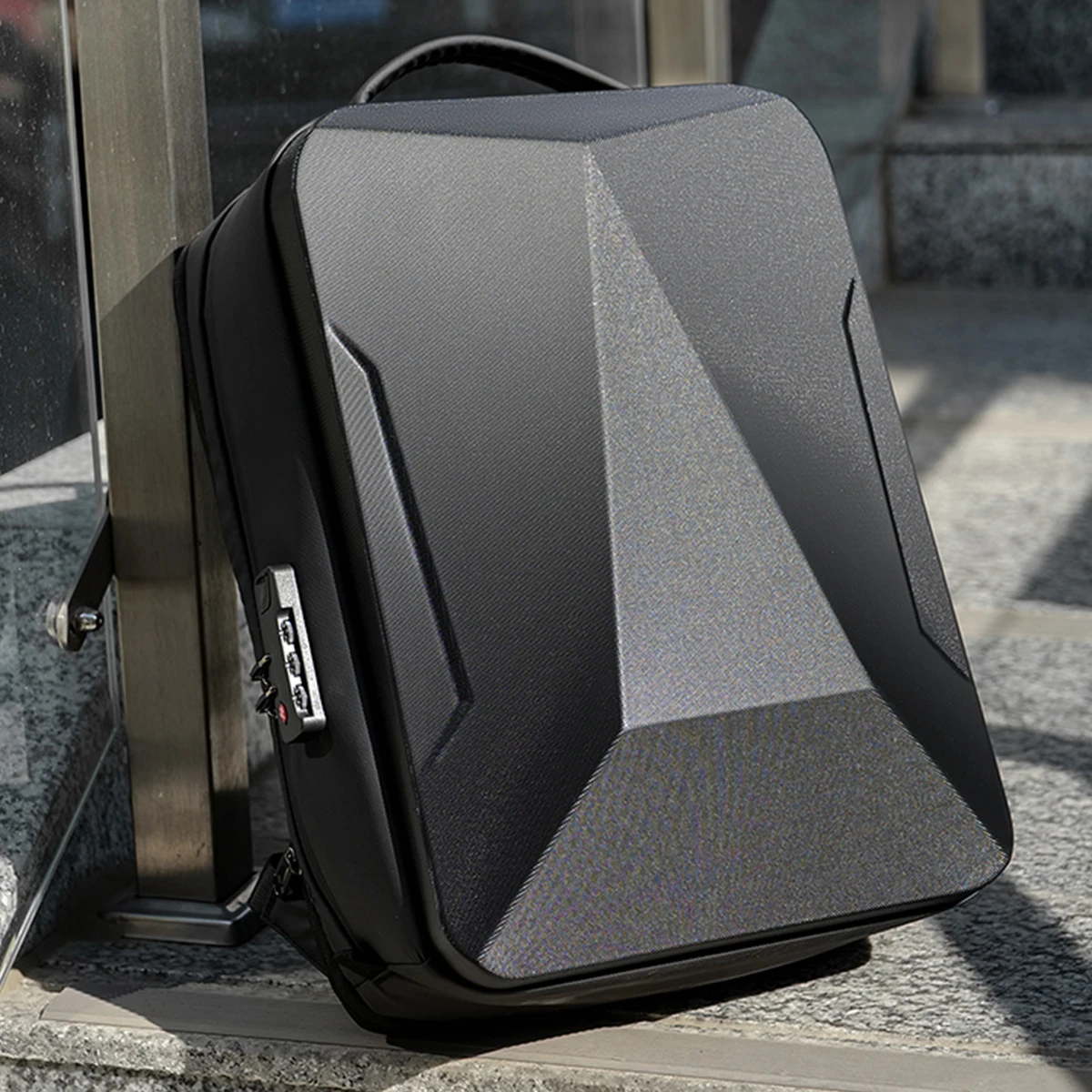 Backpack Men's Expandable Computerbag Large Capacity Business Travel Business Trip Luggage Bag E-Sports Game Hard Shell Backpack photo 1