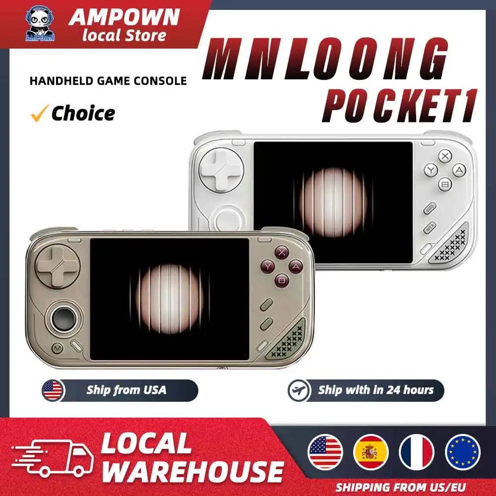 MINILOONG POCKET 1 Modular Retro Handheld Emulator 4" 4:3 IPS RGB Hall Joystick LOONG OS Open Source OTA 4000mAh Gift POCKET1 photo 1