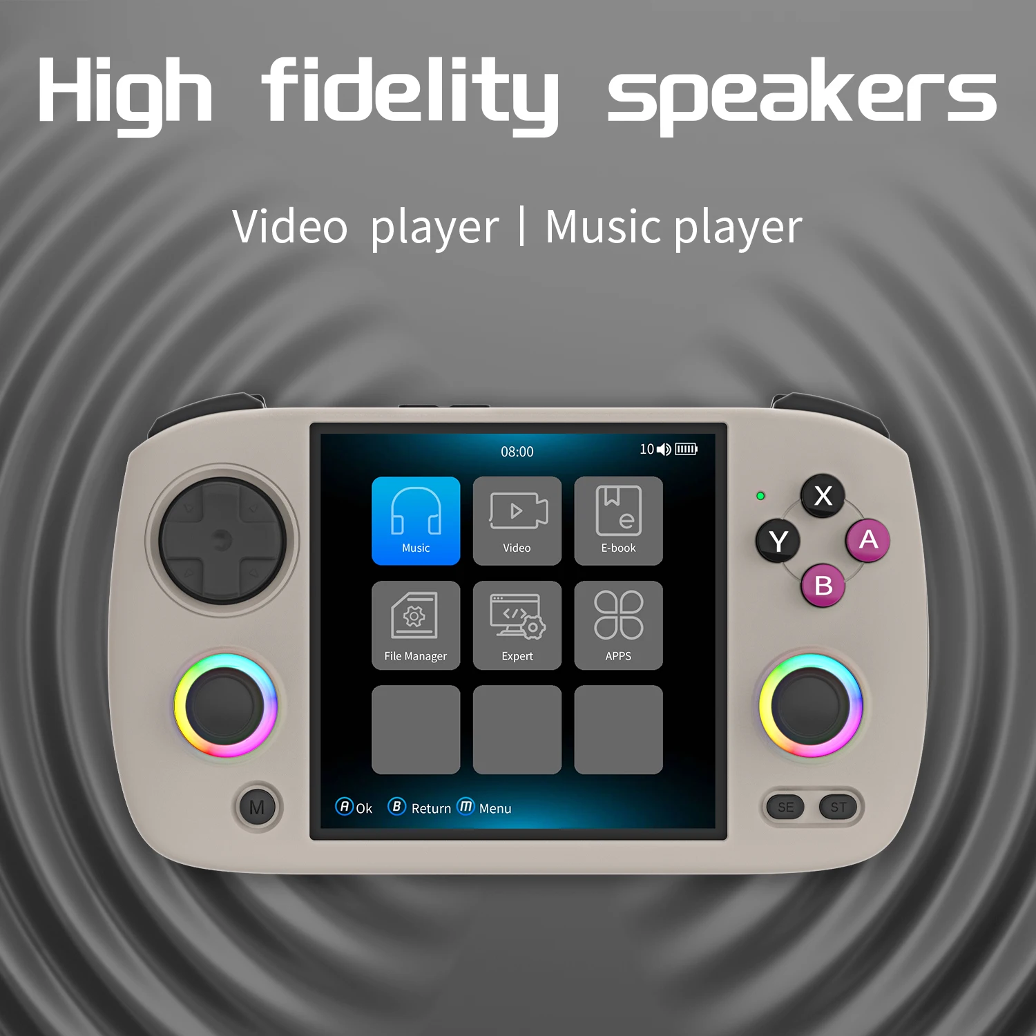 ANBERNIC RG CubeXX & RG40XX H & RG35XX H Retro Handheld Game Console H700 Linux  64-bit 5000 Video Games Supports WIFI Bluetooth photo 7