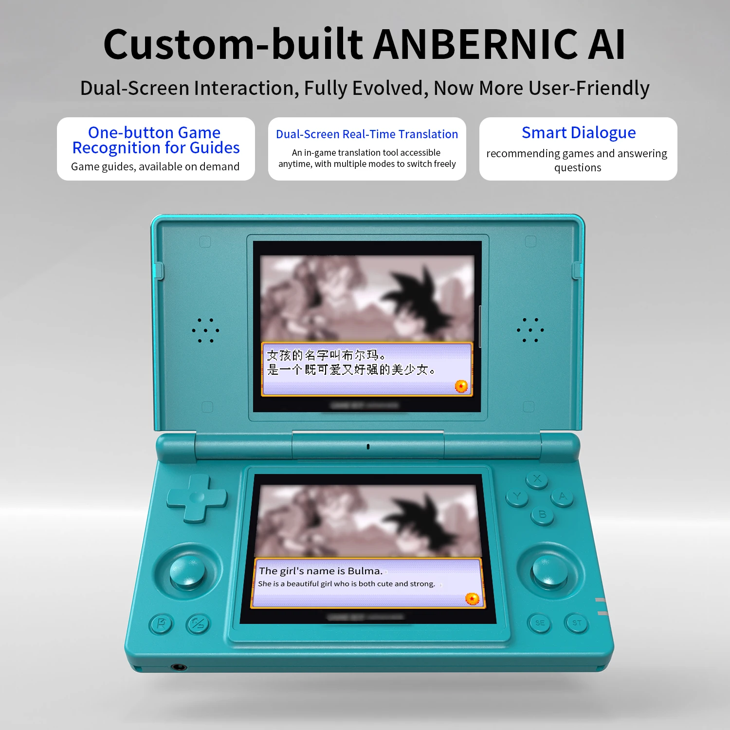 Anbernic RG DS Foldable Handheld Game Console RK3568 RGDS Android 14 System Dual 4 Inch OCA Full Touch Screen 4000mAh 3+ 32gb photo 6