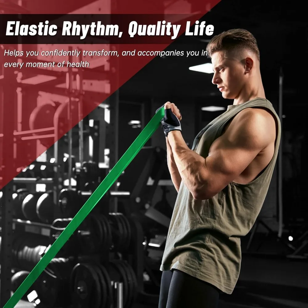 Pull Up Assistance Bands, 5-Level Resistance Bands for Working Out, Pull Up Bands for Men & Women, Exercise Bands for Full-Body photo 6