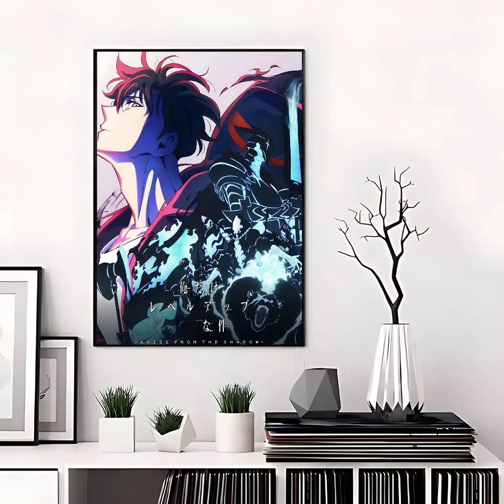 Anime S-Solo Leveling Classic Movie Posters HD Quality Poster Wall Art Painting Study Nordic Home Decor photo 5