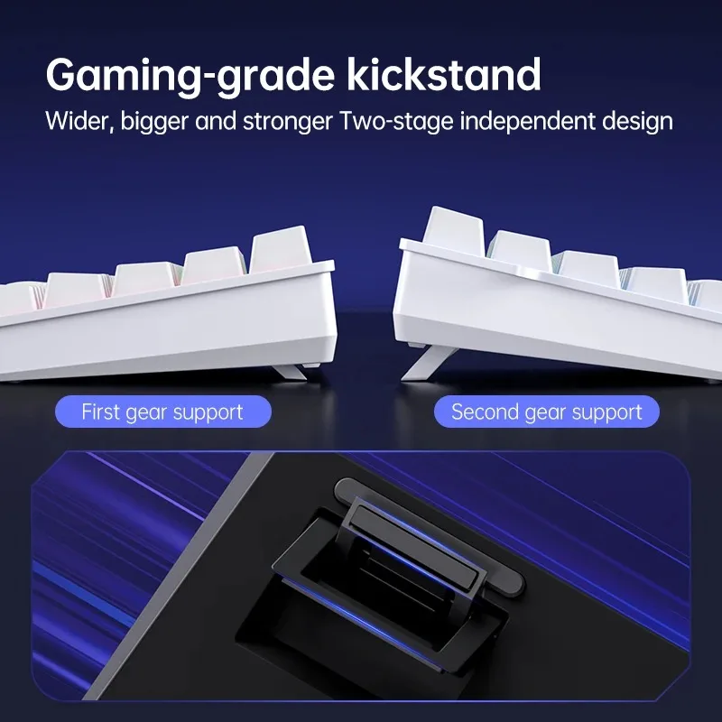 MCHOSE ACE68 Magnetic Keyboard Wired Mechanical Gaming 0.01mm RapidTrigg 8000Hz SOCD/Rs 0.125ms 128K Sampling Rate for Logitech photo 4