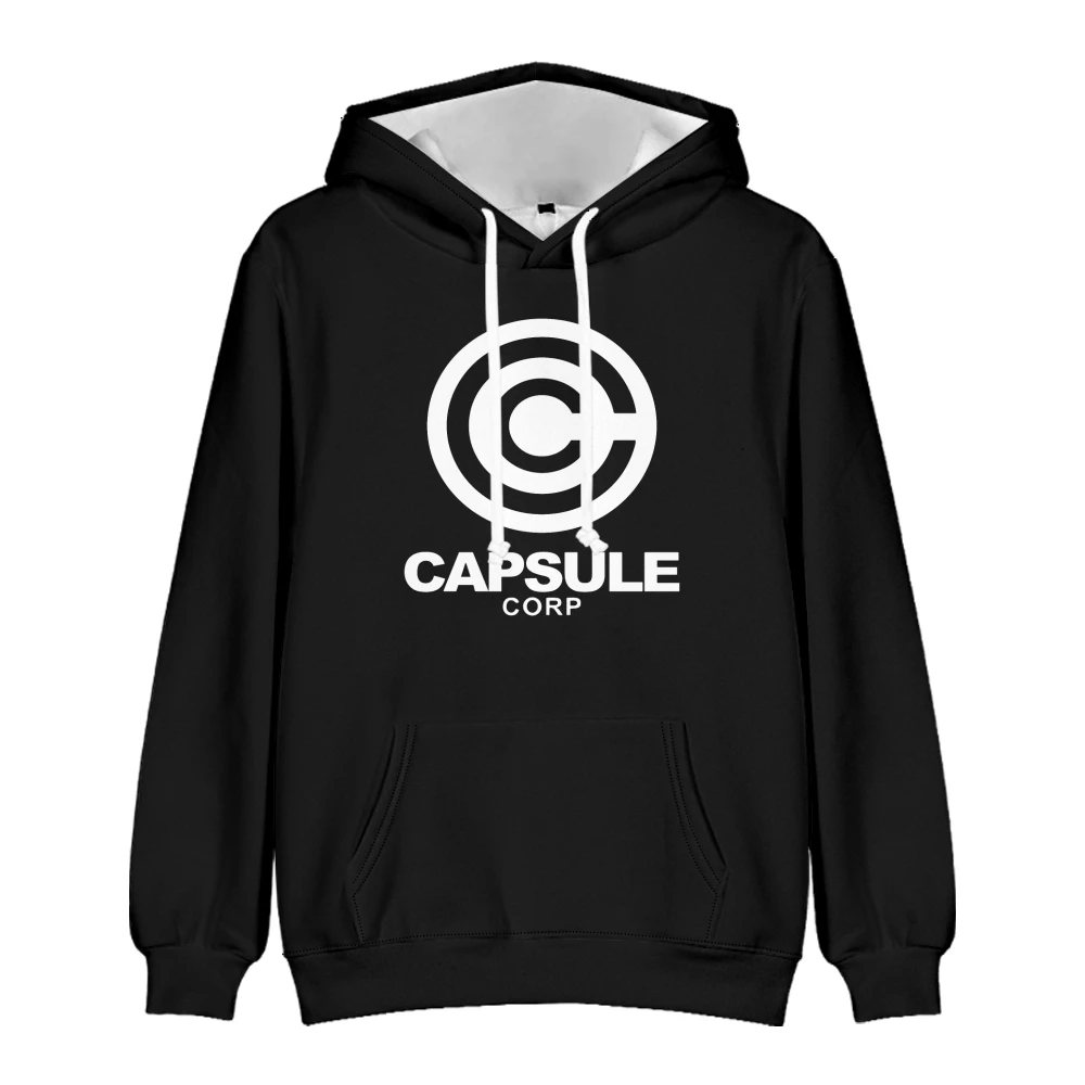 Anime CAPSULE Corp Pattern Zip Up Hoodie Women Men Harajuku Sweatshirt 3D Design Zipper Hooded Jacket Streetwear Clothes photo 4