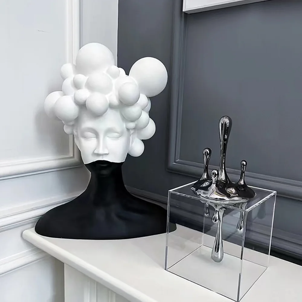 Modern Creativity Home New House Living Room Bedroom TV Cabinet Wine Cabinet Decorative Items Handicrafts Collectible Figurines photo 5