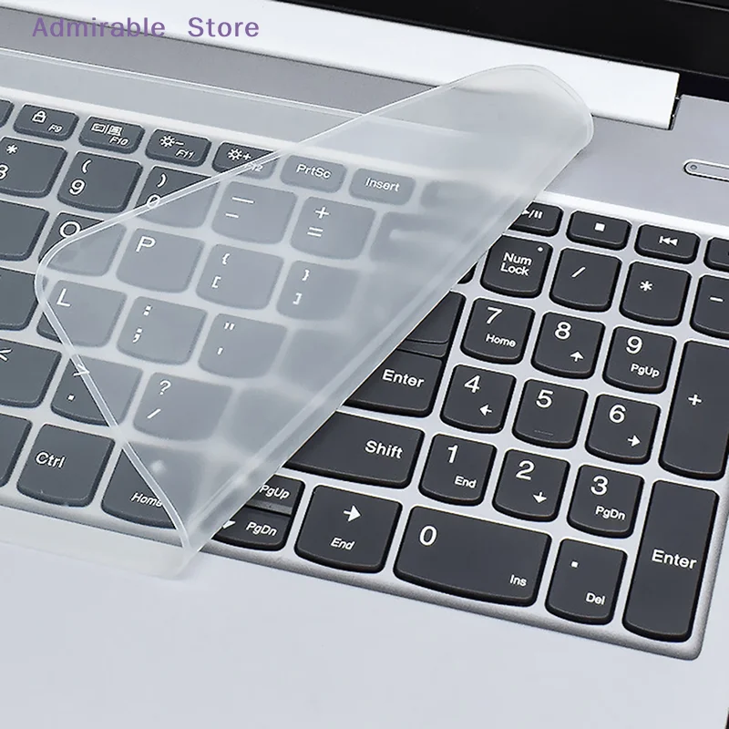wUniversal Laptop Keyboard Cover Protector 12-17 inch Waterproof Dustproof Silicone Notebook Computer Keyboard Protective Film photo 1