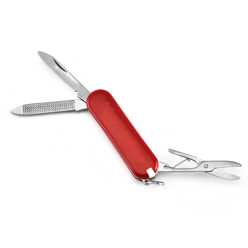 2 Pack Multicolor Mini Folding Multi Tool Portable Compact Outdoor Survival Emergency Utility Tool for Daily Box Opening photo 6