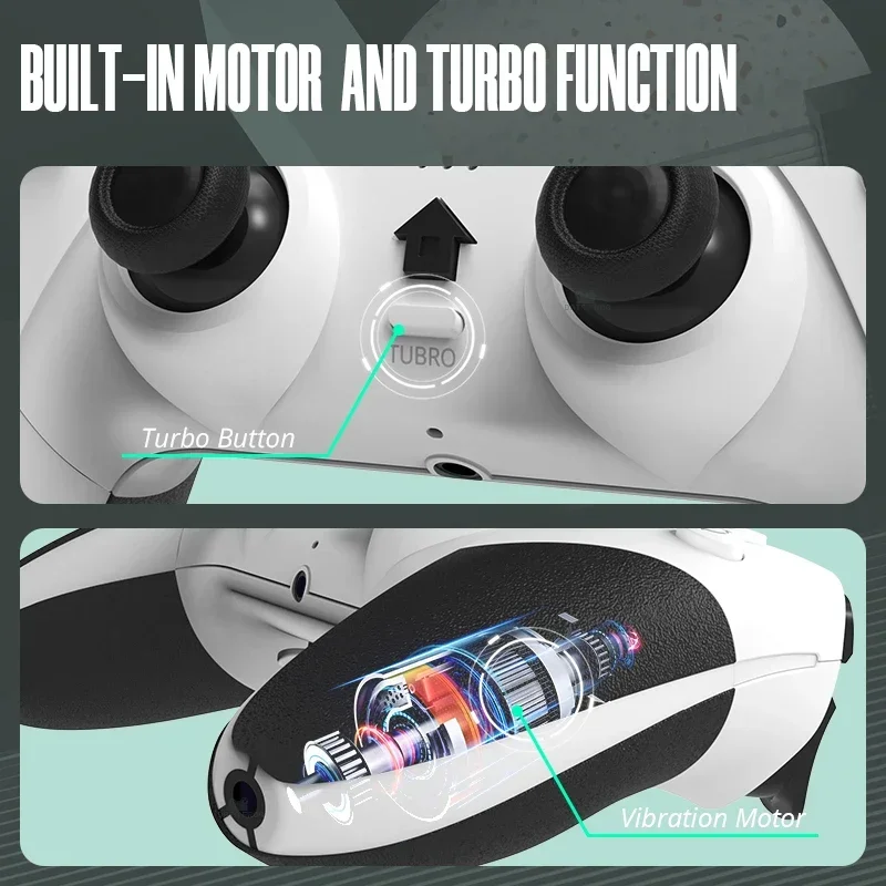 DATA FROG Wireless Game Controller For PS4 / For PS4 Pro / For PS4 Slim, Gamepad Joystick For PC Dual Vibration Controller photo 4