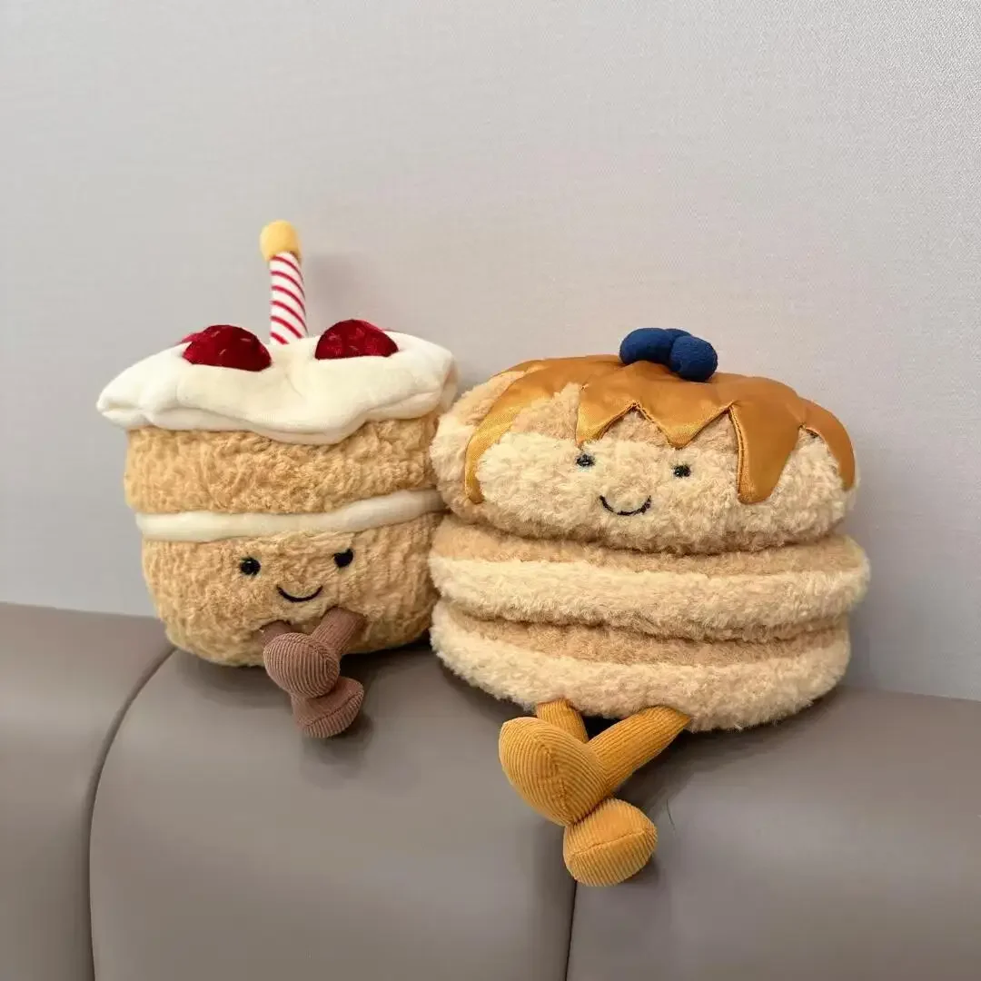 13cm Original Jelly New York Restaurant Muffin Doll Cat And Dog Play Interactive Companion Toy Girl Pet Christmas Gift photo 1