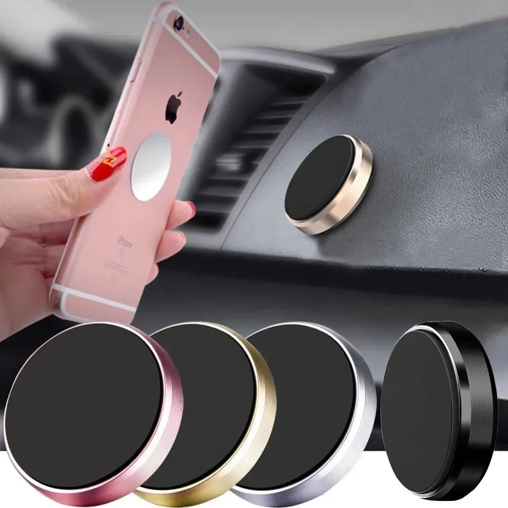 Magnetic Car Phone Holder Universal Car Phone Stand for iPhone Xiaomi Huawei Samsung Dashboard Wall Mounted Car Magnet Sticker photo 1