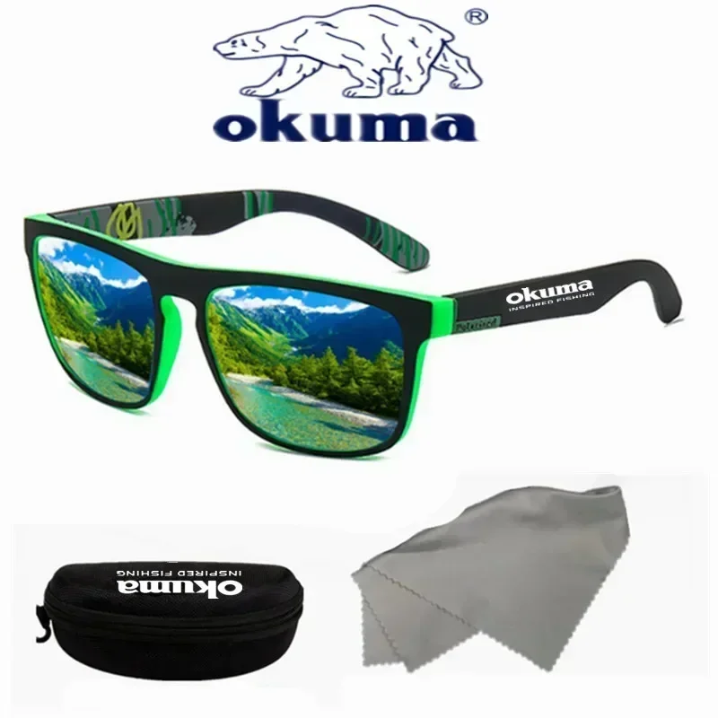 Okuma Polarized Sunglasses UV400 for Men and Women Outdoor Hunting, Fishing, Driving Bicycles, Sunglasses Optional Box photo 4