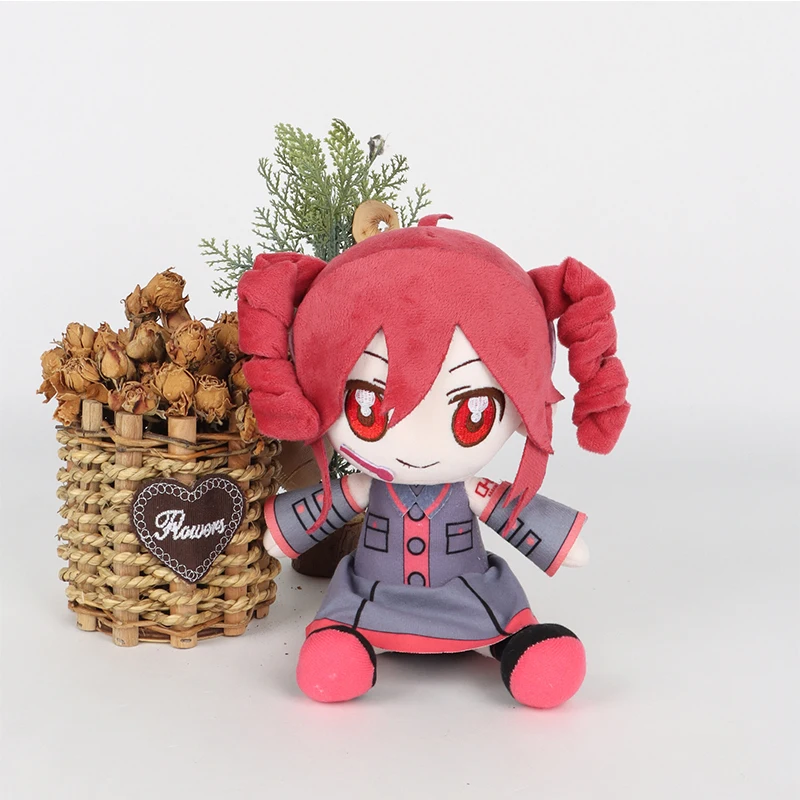 Cute Kasane Teto Plush Toy Soft Doll Stuffed Plushies Figure Anime Cosplay Cartoon Birthday Present Christmas Gift for Fans Girl photo 1