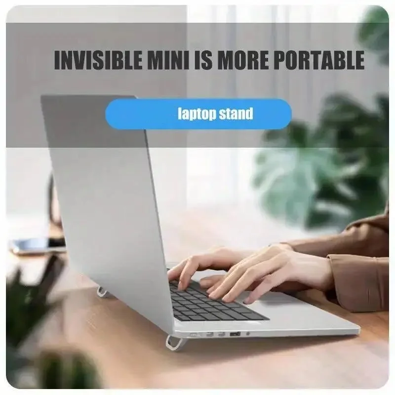 8/2PCS Laptop Stand Set with Keyboard Riser & Elevator Mini Portable Laptop Supports for Desk photo 5