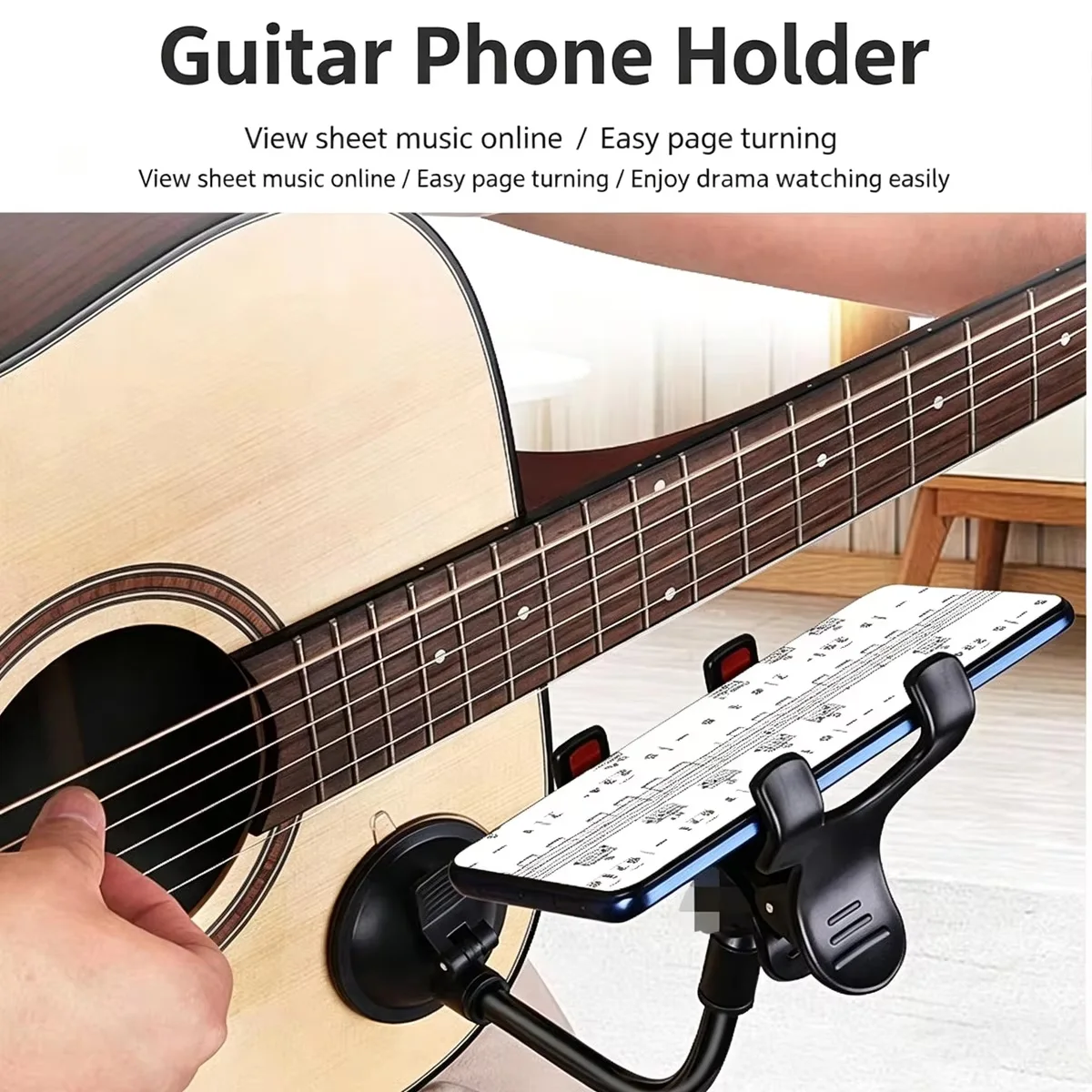 Car Phone Holder Universal 360 Degree Flexible Dashboard Windshield GPS Mount Desk Table Cell Mobile Phone Holder Stand photo 6