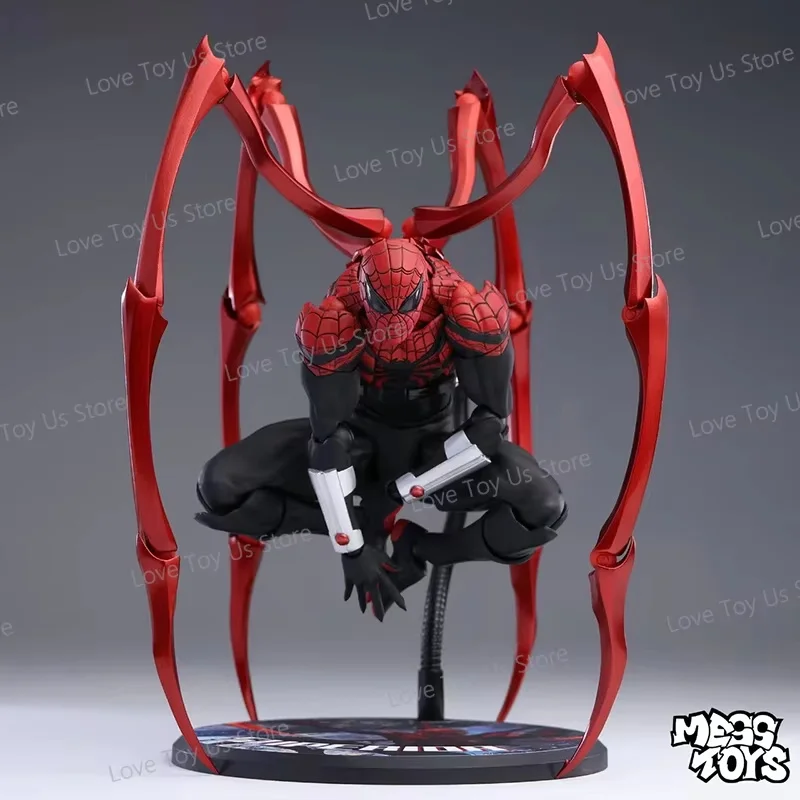 Original Mess Toys Superior Spider Man Doctor Octopus & Peter Parker Messtoys Anime Action Figure Gift Toy photo 2