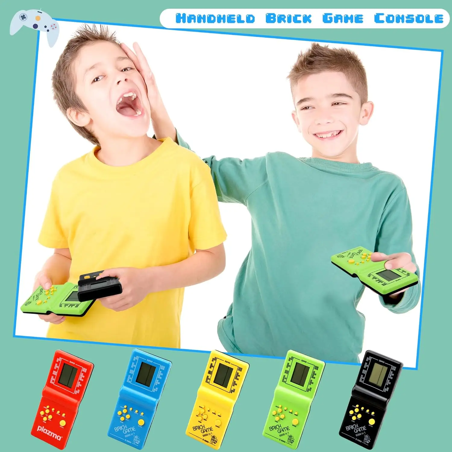 3.5" Game Console For Tetris Console Retro Handheld Game Players Mini Children's Nostalgic Pocket Games Machine Kids Puzzle Toys photo 4