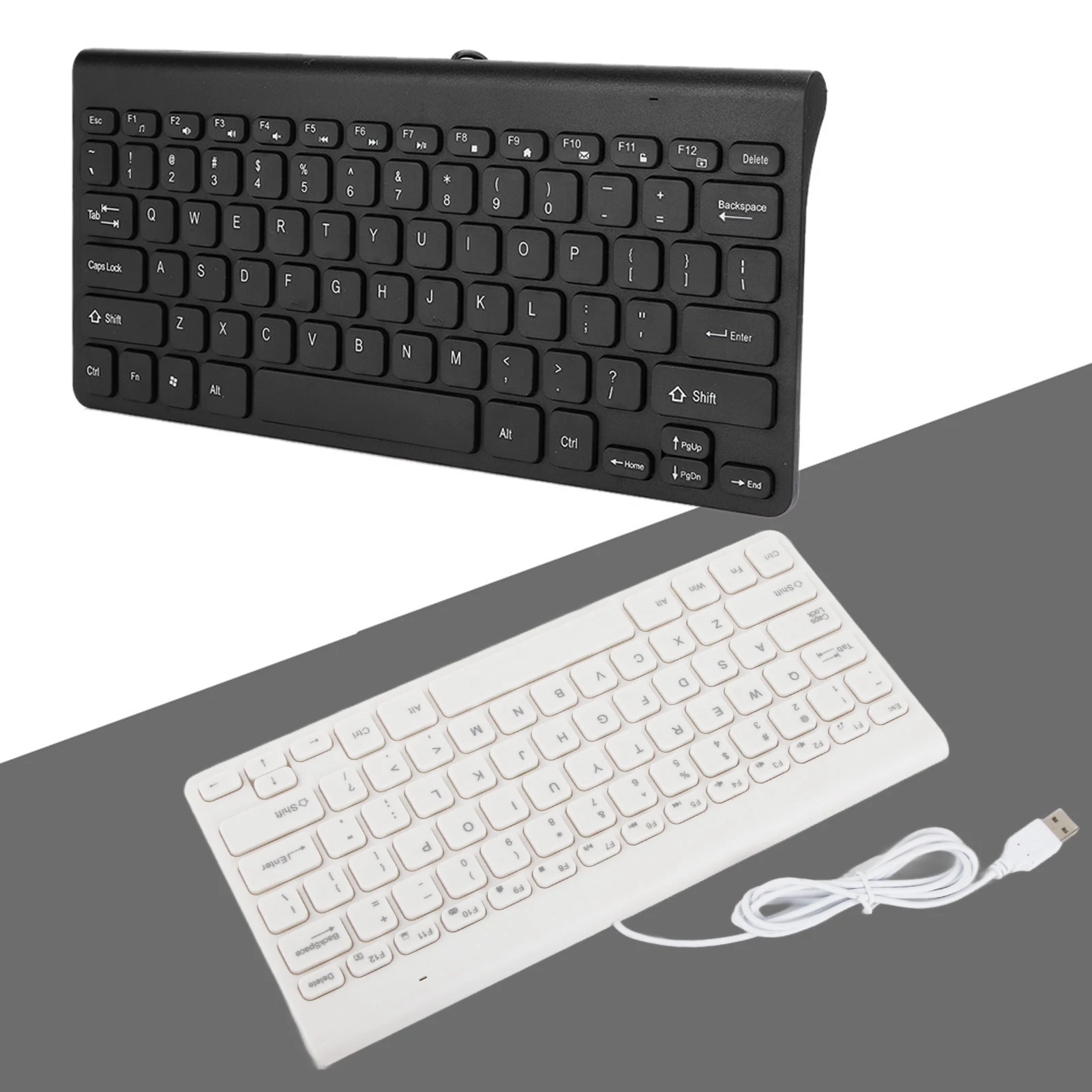 Ultra Thin USB Wired Keyboard Optical Mouse Mice Set Combo for PC Laptop Keyboard Mouse Keyboard Mouse Combo USB Keyboard Mouse photo 4