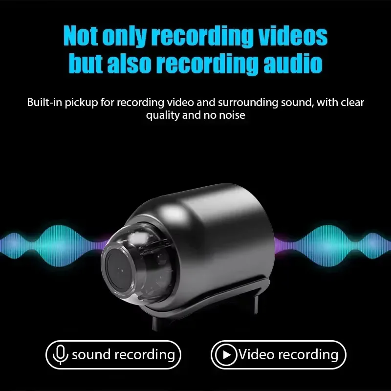 Mini X5 Camera Wireless 1080P Surveillance Security Video Cam Night Vision Motion Detect Camcorder Mini Cam Monitor Smart Home photo 2