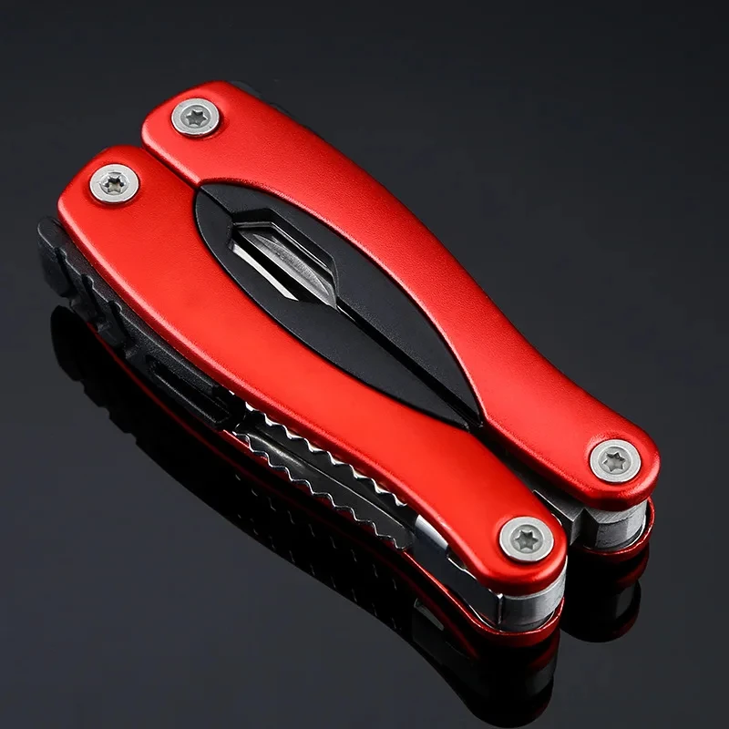 Camping Gear Outdoor Survival Stainless Steel 9 In 1 Portable Multi Tool Plier Camping Accessories Portable photo 5