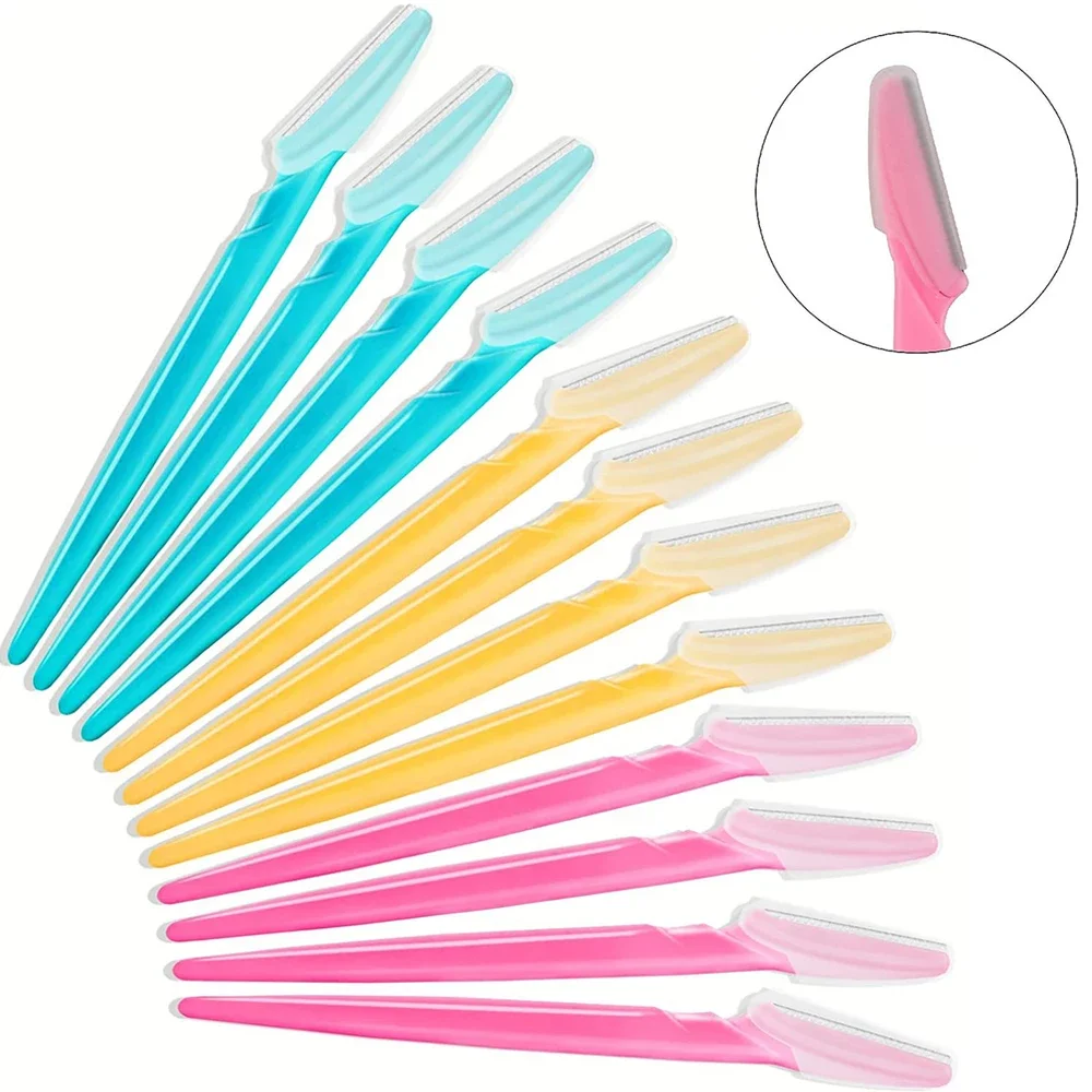 Razor Set Eyebrow Multipurpose Face Razors For Women and Men Dermaplaning Tool  Easy To Use Cutter Shaver Blades Makeup Tools photo 1