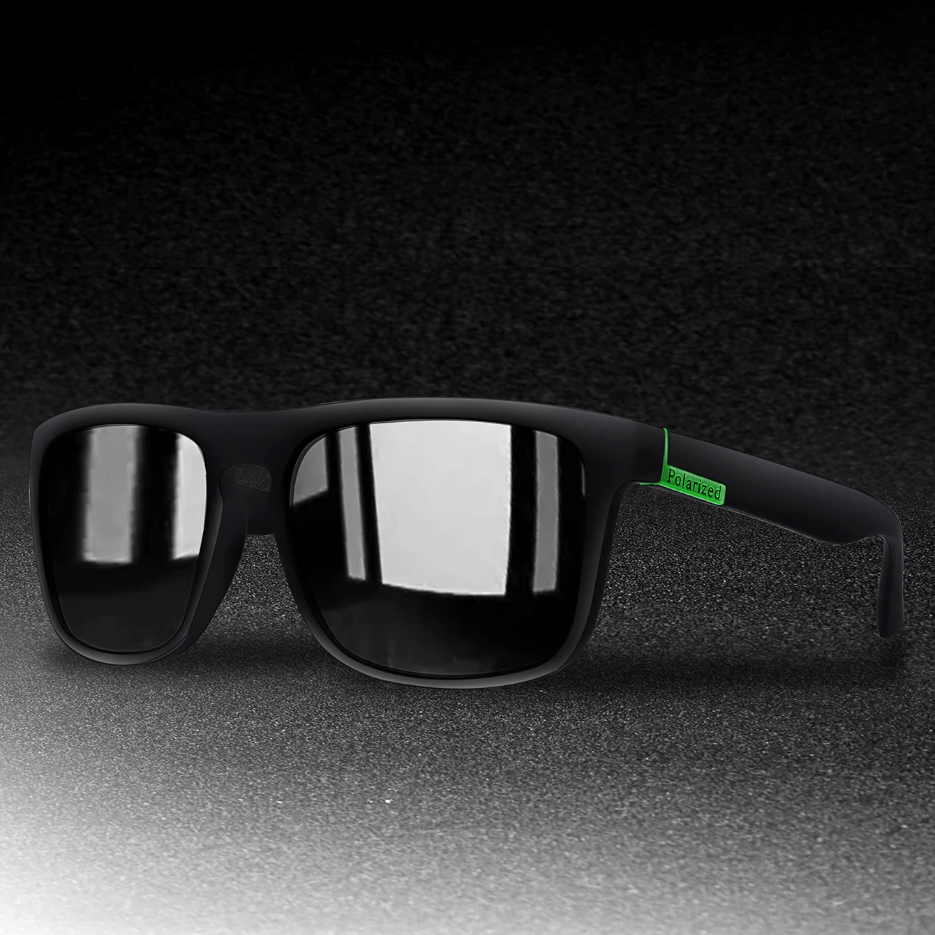 Retro Style Square Frame Polarized Cycling Sunglasses Men Night Vision Car Driving Sunglass Dirt Bike Motorcycle Glasses UV400 photo 3