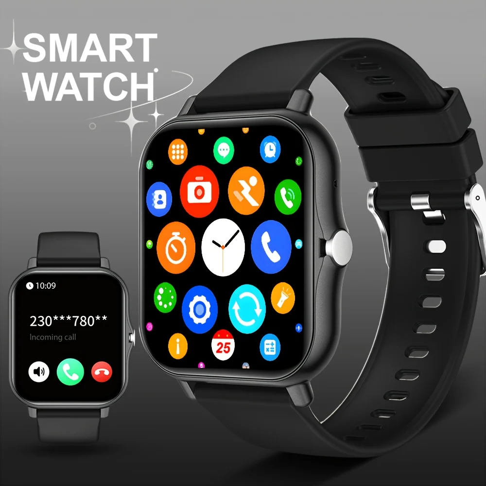 [Smart Watch, Wireless] Wireless Men'S And Women'S Smart Watch, 1.83-Inch Full Screen Touch, Dialing/Answering Calls, Pedometer photo 1