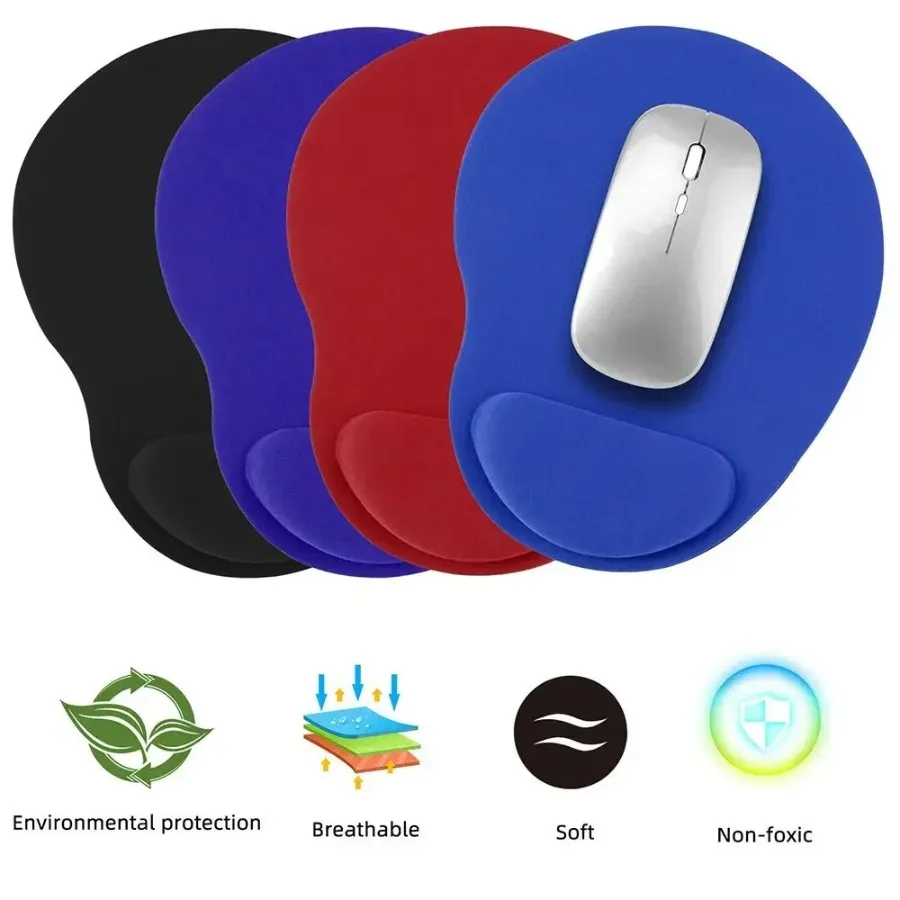 Suitable for Computer Mouse - Ergonomic Mouse Pad with Wrist Rest for Office and Gaming, Comfortable Wrist Support, Non-Slip Sof photo 2