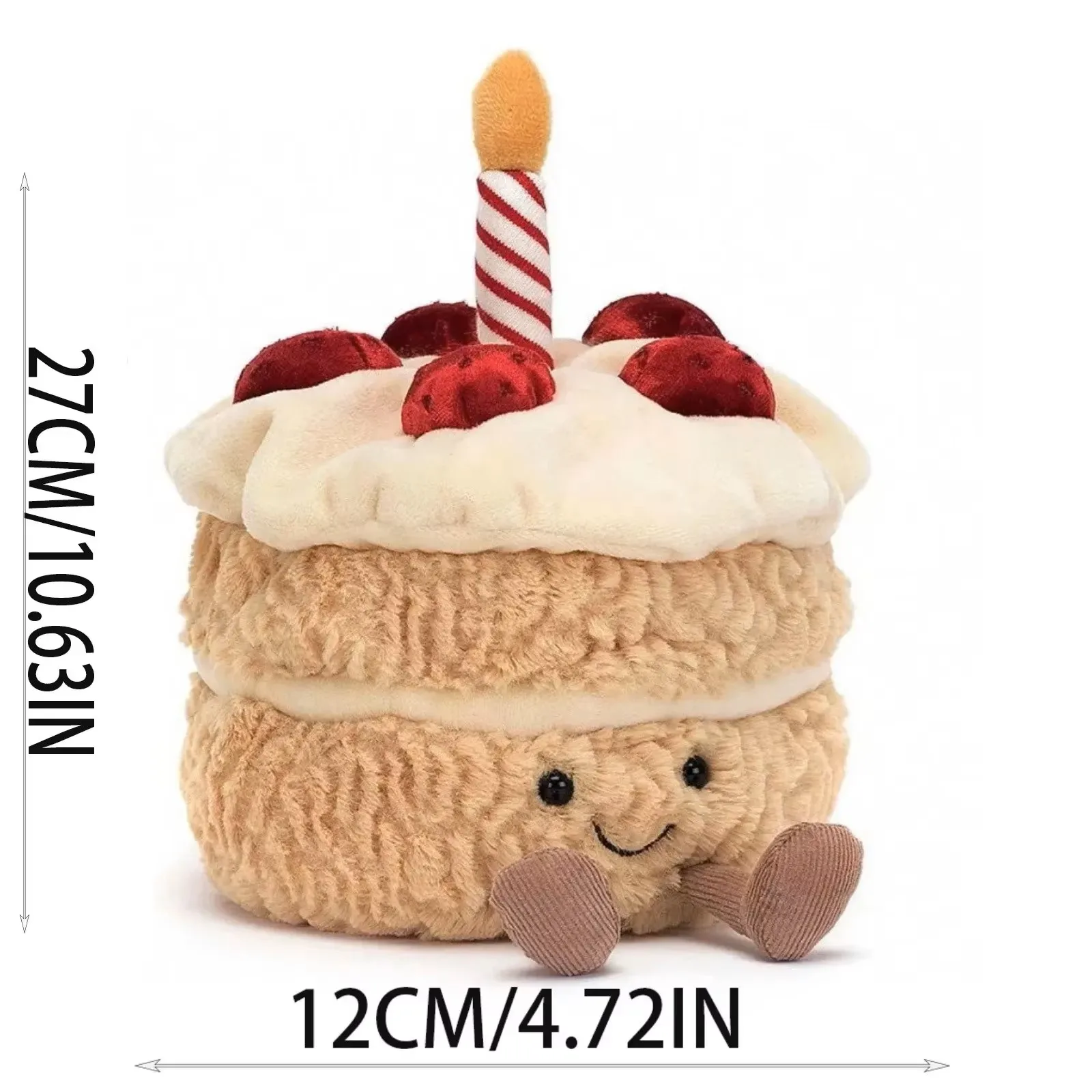 13cm Original Jelly New York Restaurant Muffin Doll Cat And Dog Play Interactive Companion Toy Girl Pet Christmas Gift photo 2