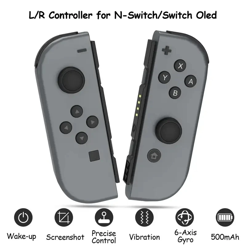 Wireless Controller For Nintendo Switch NS/OLED/LITE Gamepad Joystick Dual Vibration Turbo Remote Control 6 Axis Gyro L/R Joypad photo 1