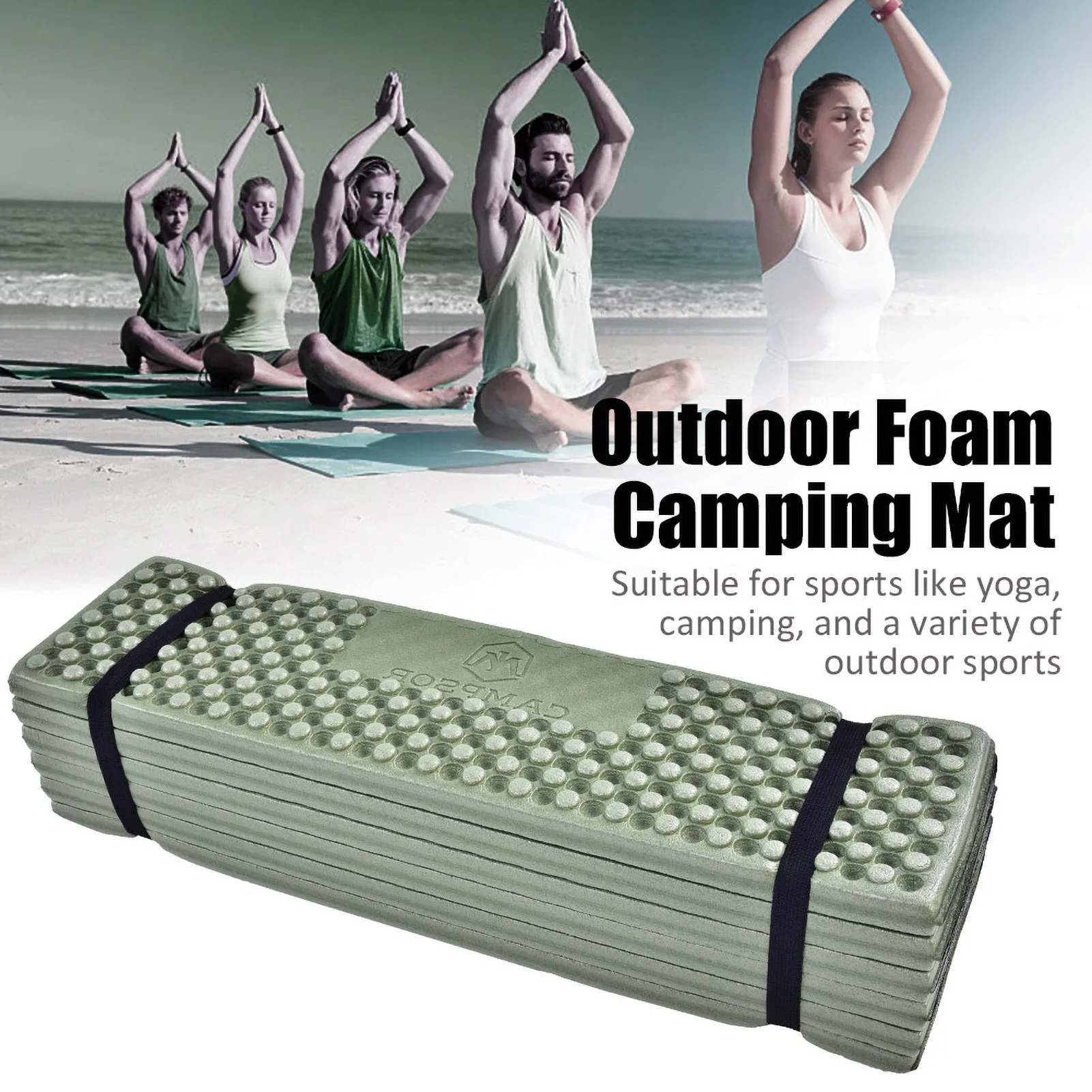 Outdoor Sleeping Pad Camping Inflatable Mattress Ultralight Air Cushion Travel Mat Folding Bed Waterproof For Travel Hiking photo 1