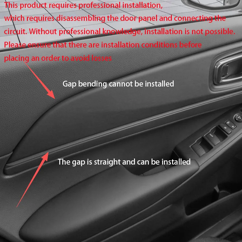 For Toyota Highlander LED Car Interior Ambient Strip Lights RGB Fiber Optic Atmosphere Neon Lighting APP Auto Decorative Lamps photo 6